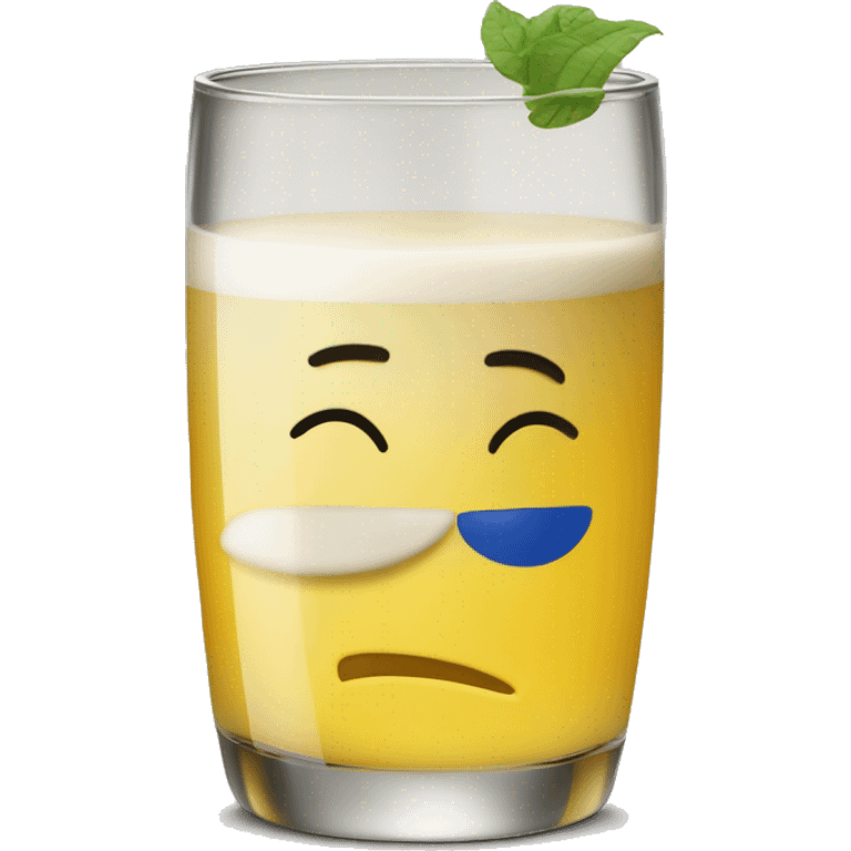 A Ricard glass of pastis emoji