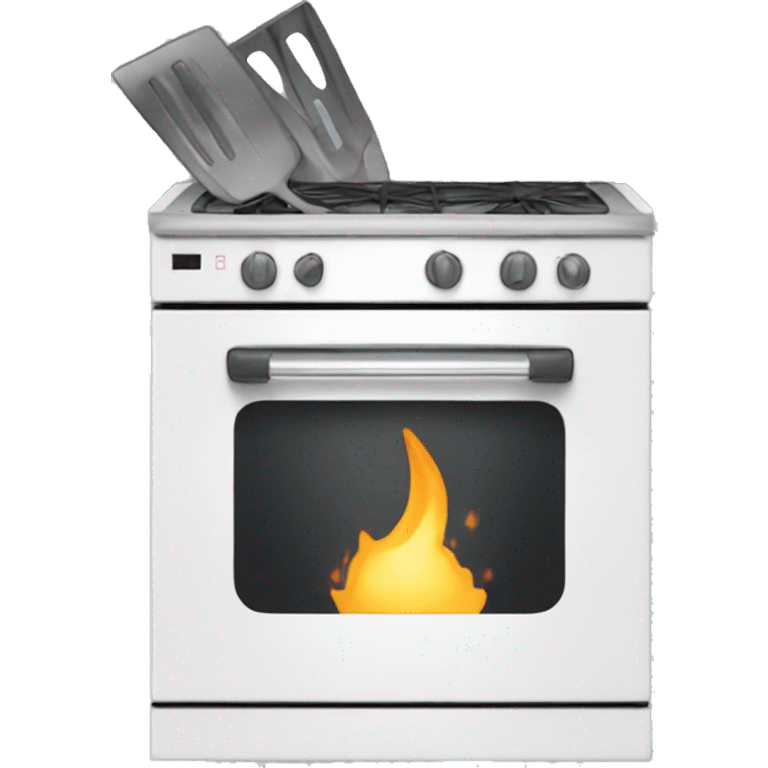 Fixing a broken oven emoji