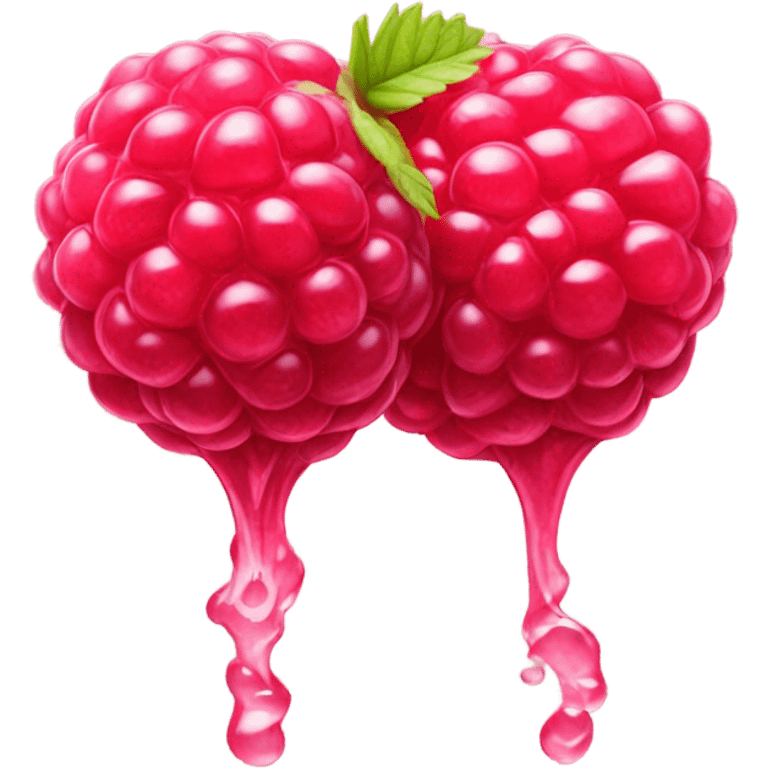 raspberry emoji