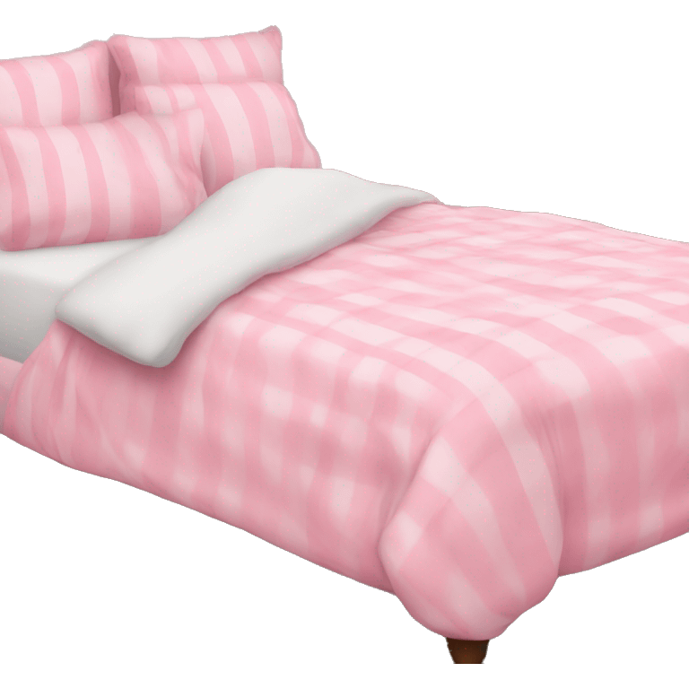 Pink bed  emoji