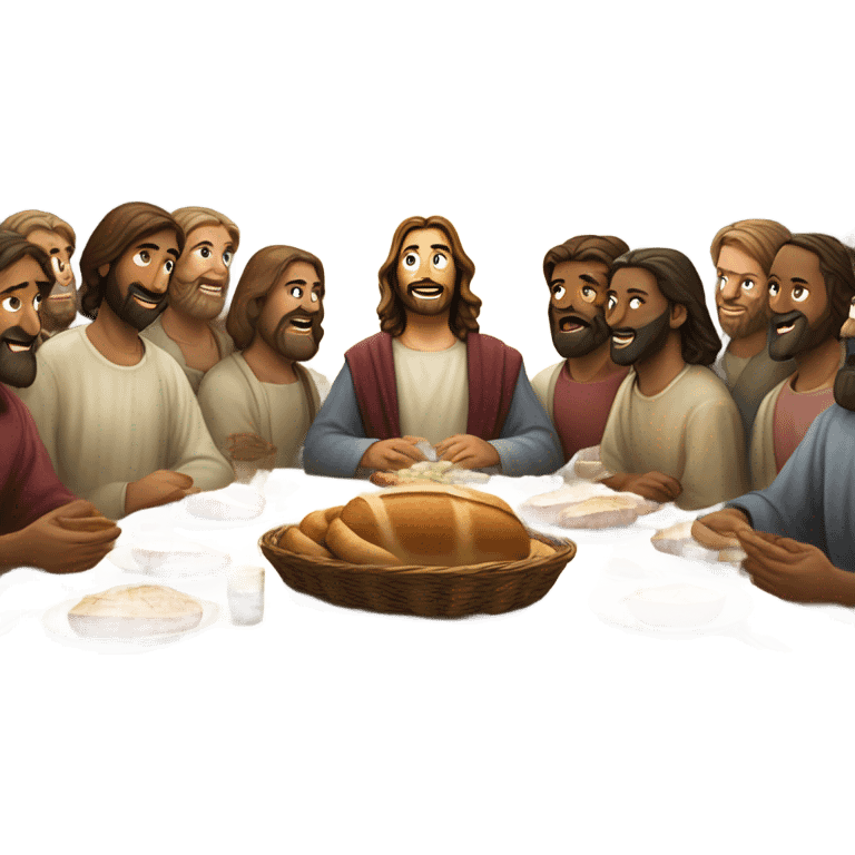 the last supper emoji