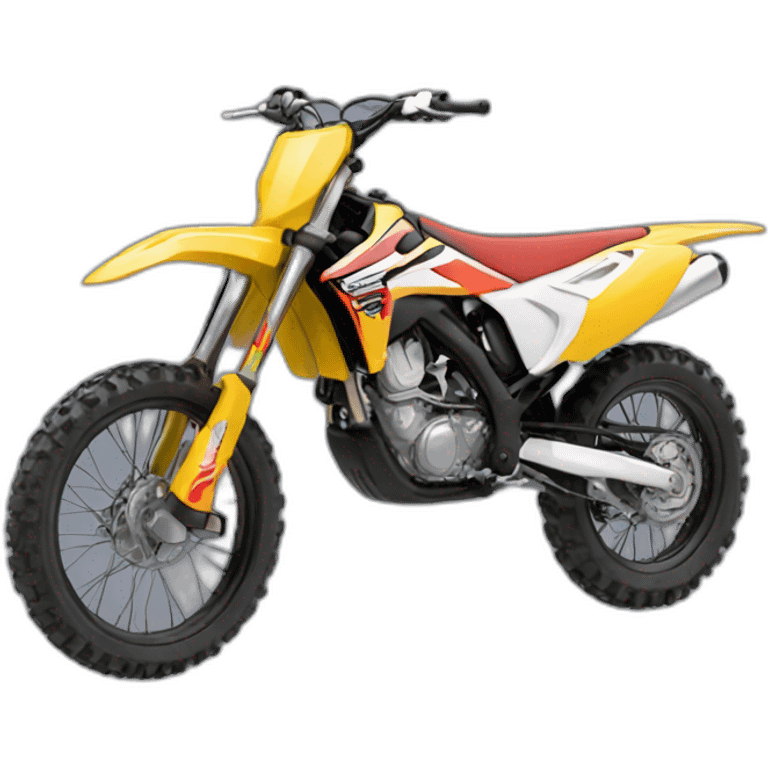 Terrain de motocross  emoji