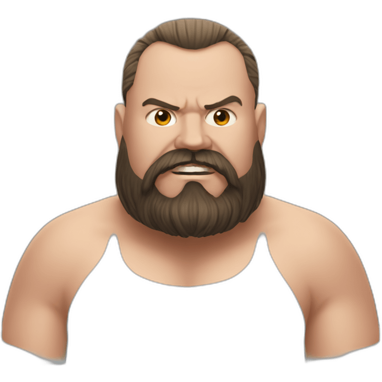 Eddie Hall bath emoji