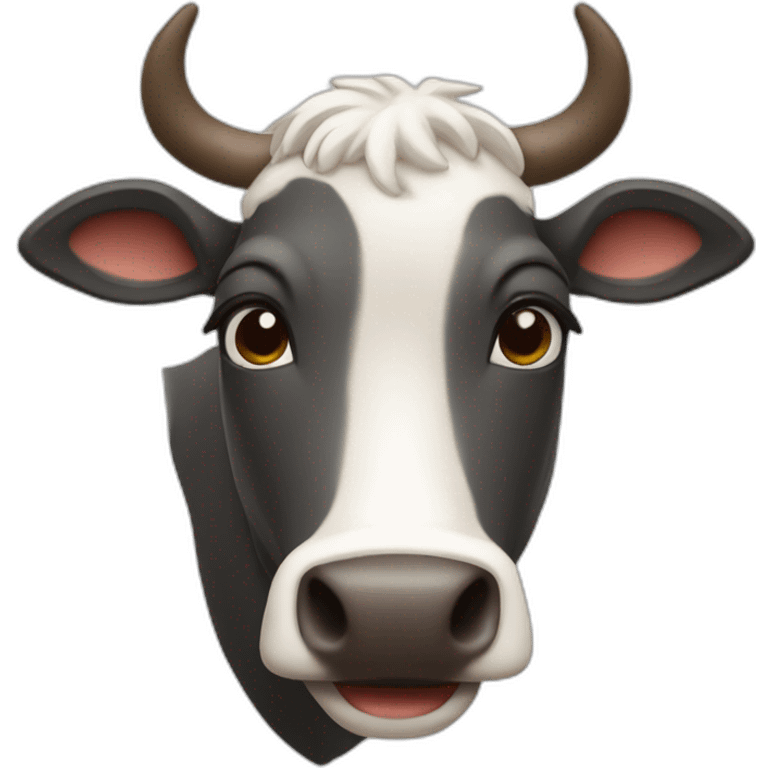 Vaca enamorada  emoji