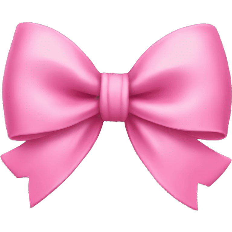 Pink bow emoji