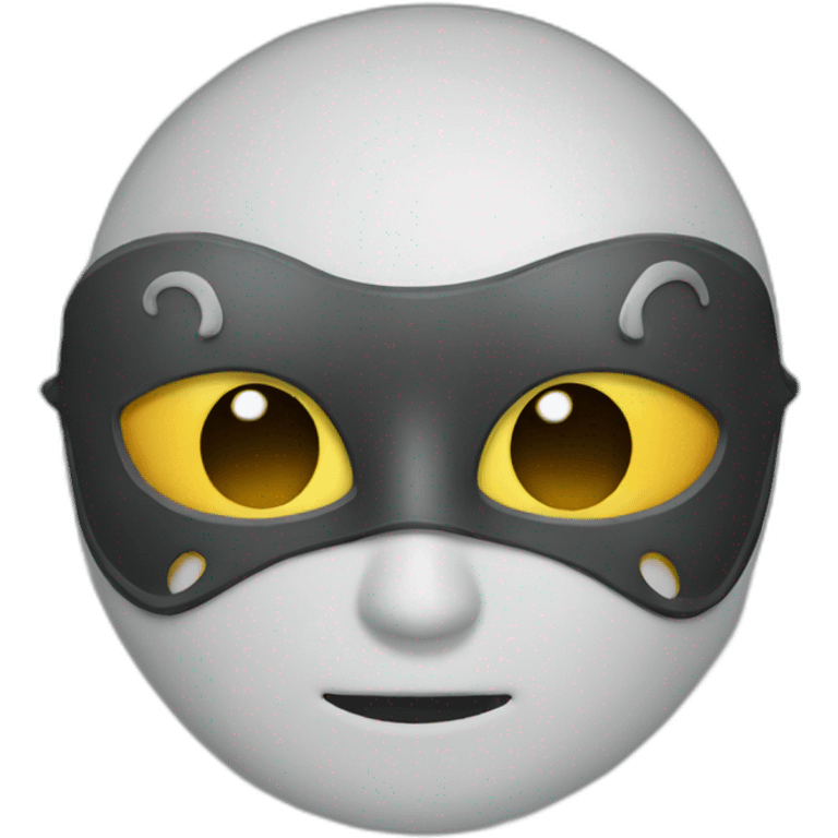 Masque pni chat emoji