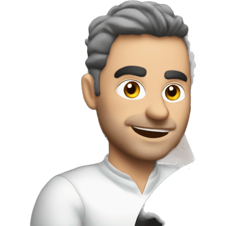 Italian guy driving Alpha Romeo  emoji