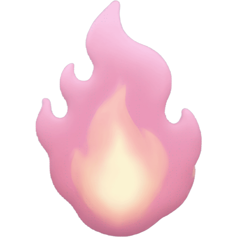 pastel pink fire  emoji