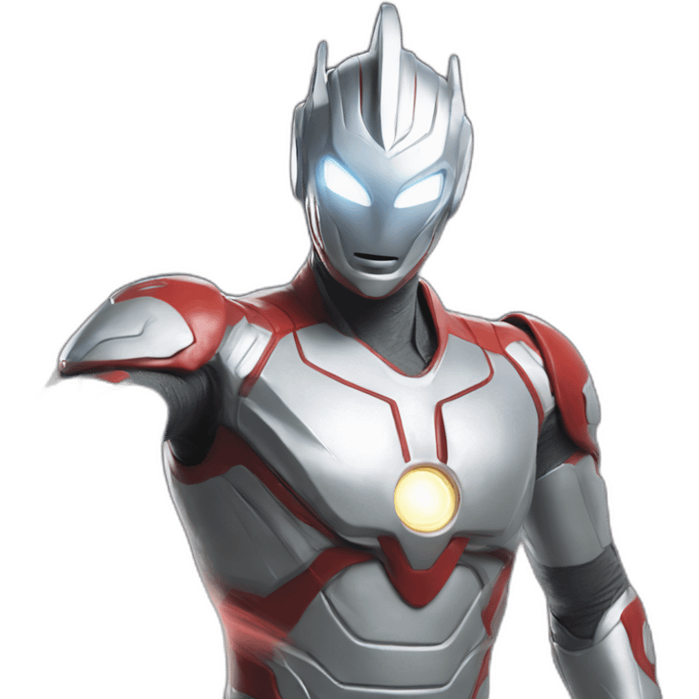 Ultraman beam up emoji