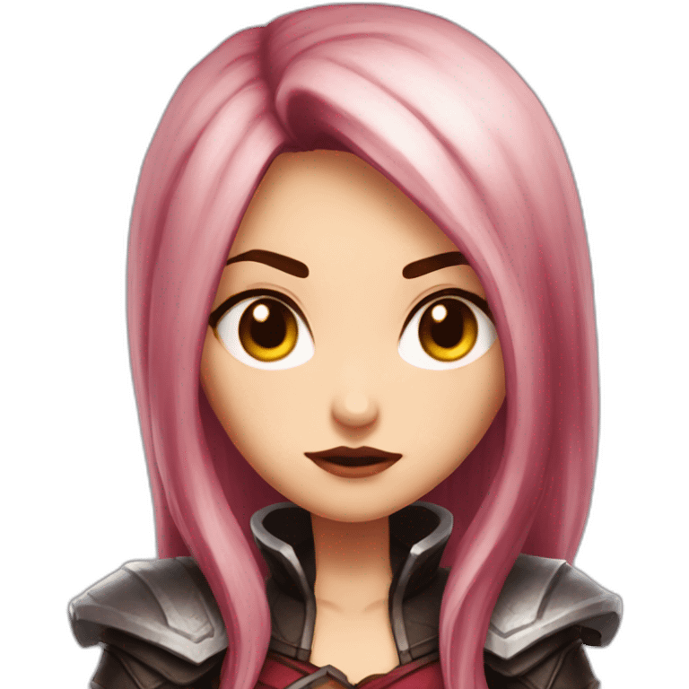 Katarina league of legends serious emoji