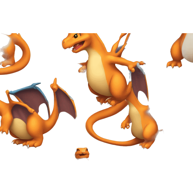 charizard in white background emoji