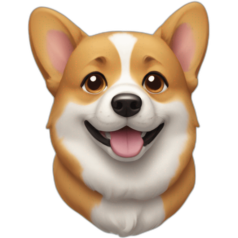 Corgi dog emoji