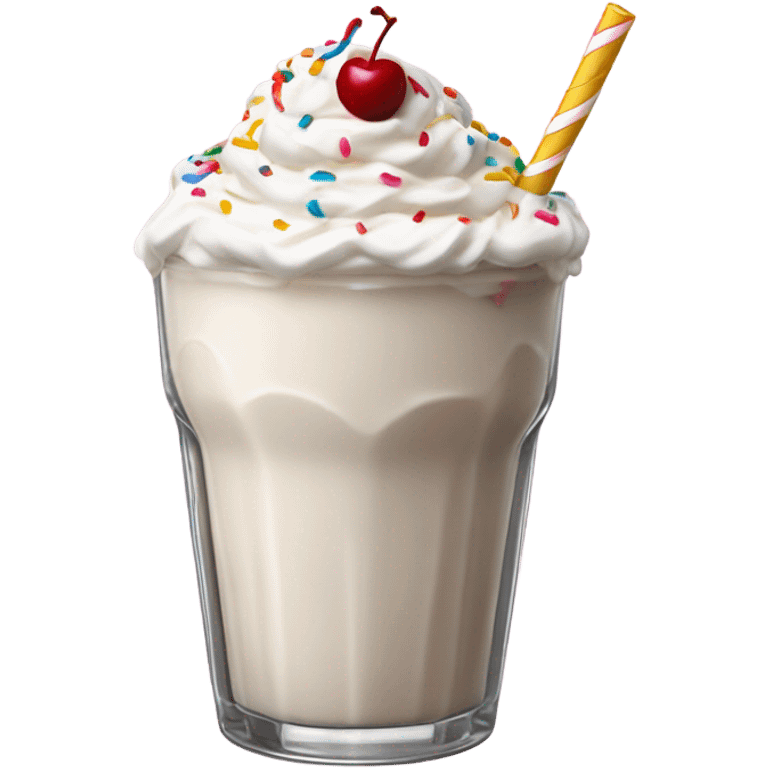 Milkshake  emoji