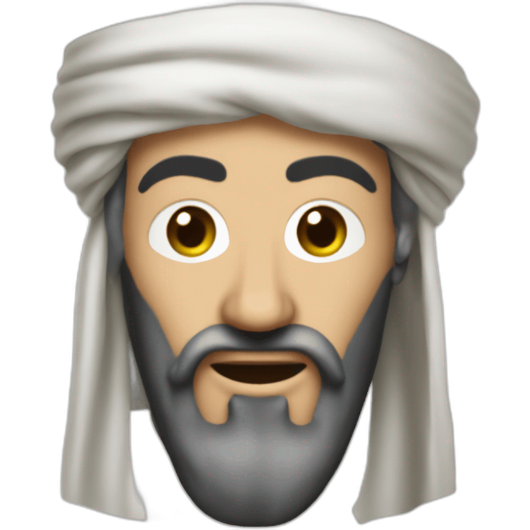 bin laden face emoji