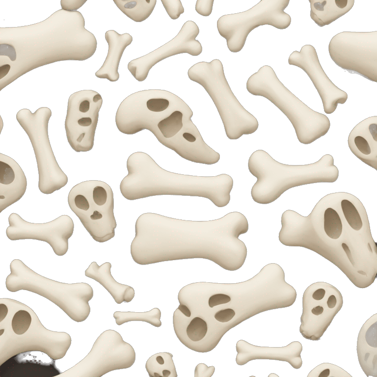 bone yard emoji