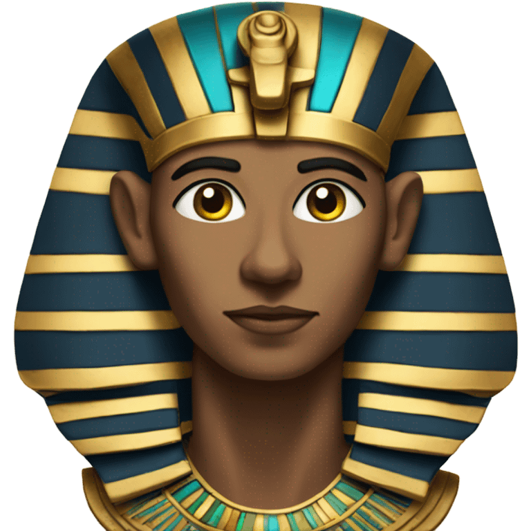 Ancient Egyptian pharaoh emoji