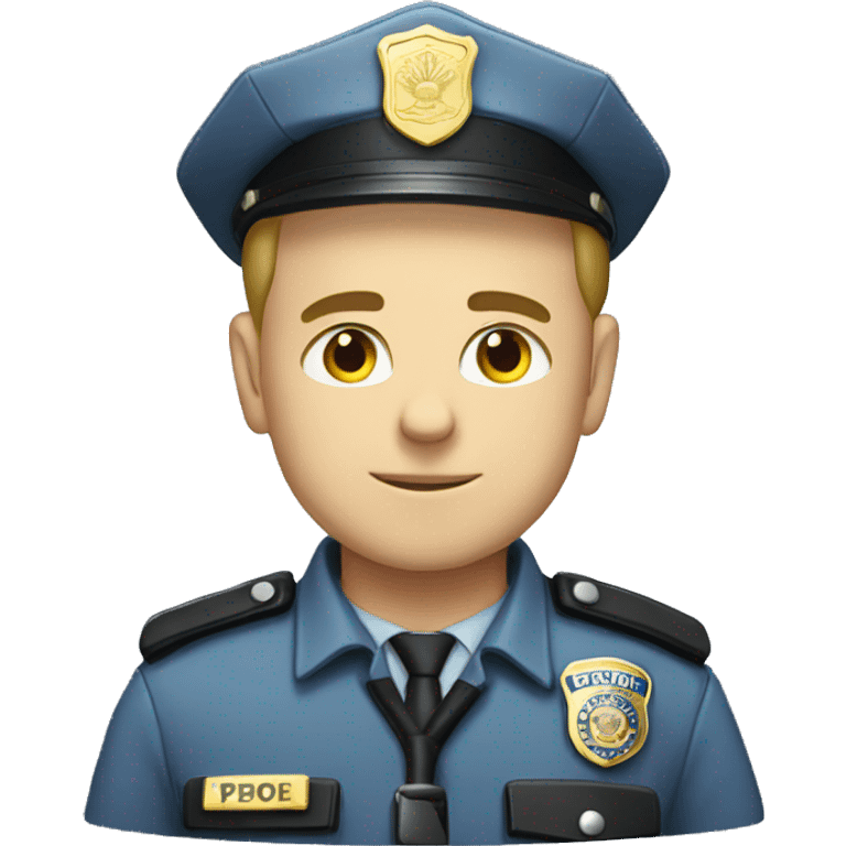 Badge police emoji