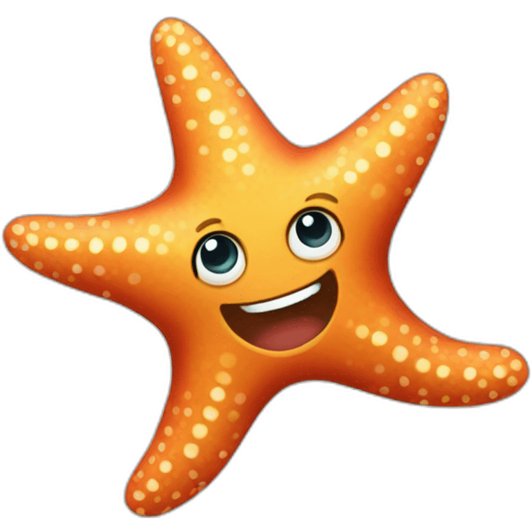 funny starfish emoji