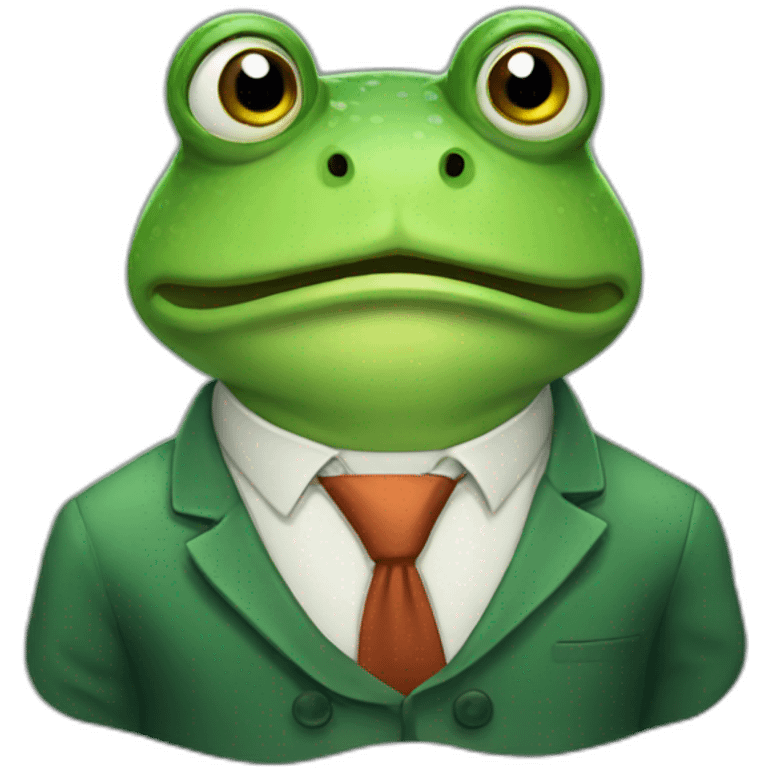 Boss frog emoji