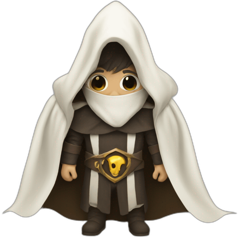 white cloak cultist emoji