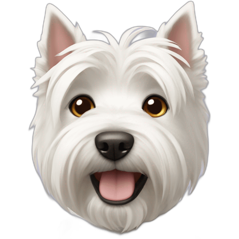 west highland white terrier emoji