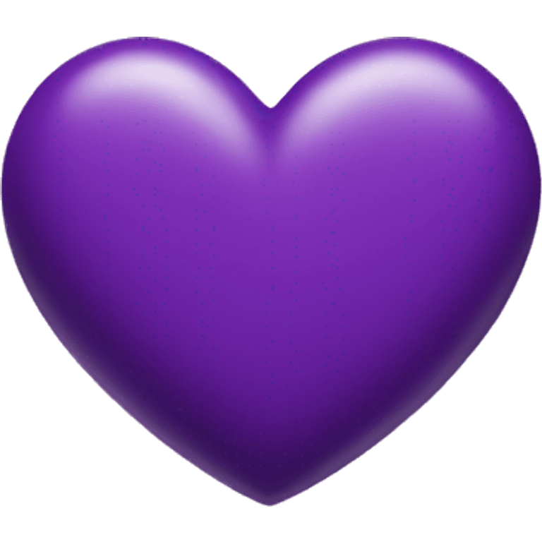 purple  heart emoji