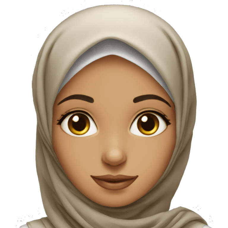 a hijabi Egyptian girl emoji