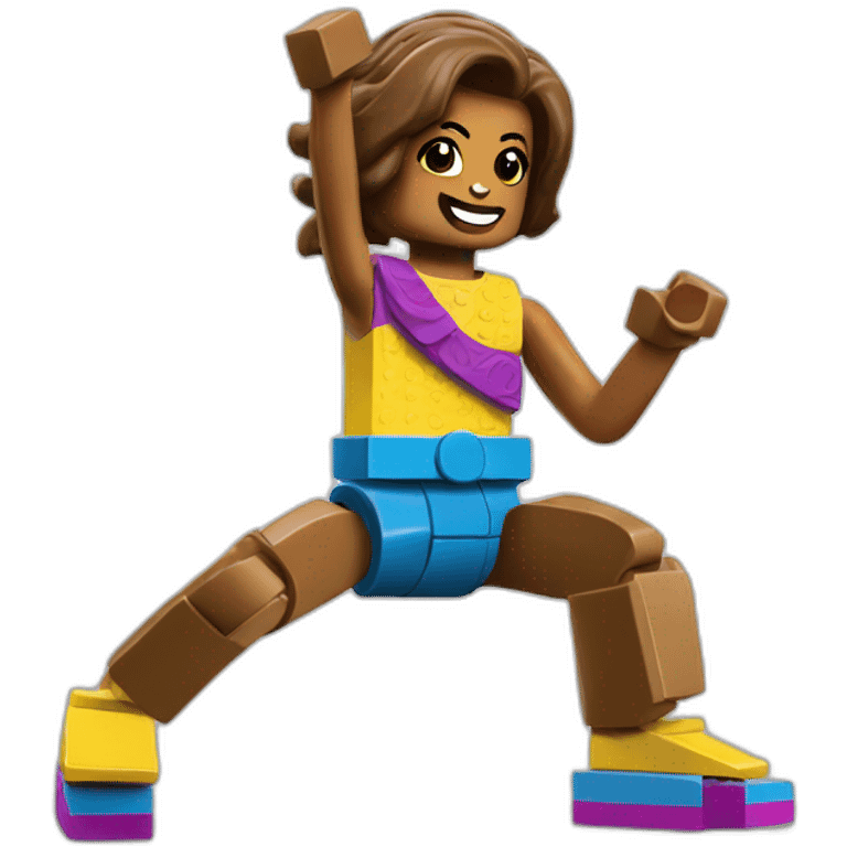 zumba lego emoji