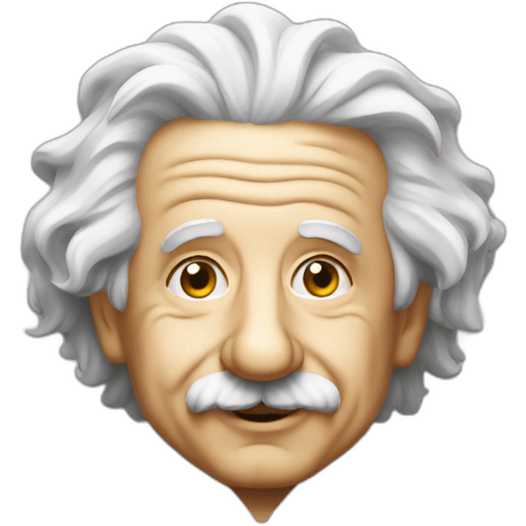 smart albert einstein emoji