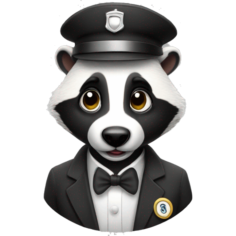 concierge badger emoji