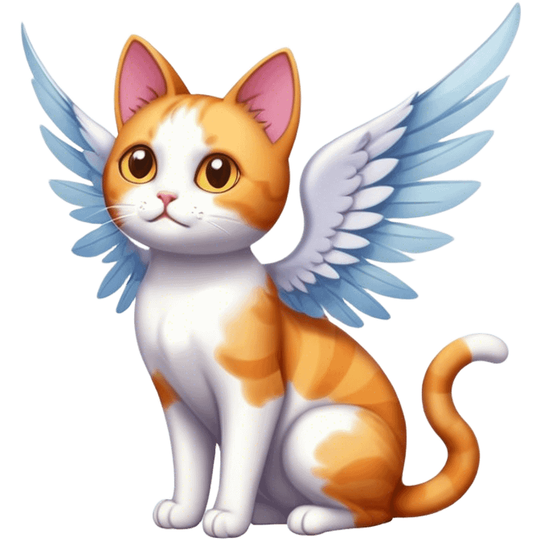 A cat with wings  emoji