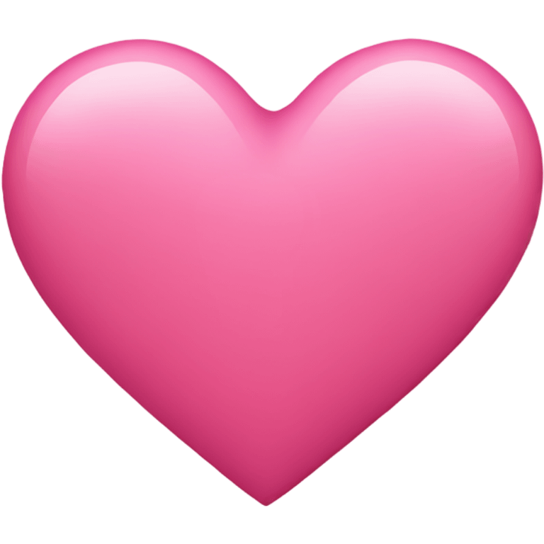 Pink heart emoji