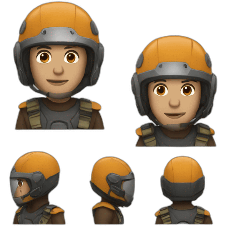 helmet man emoji