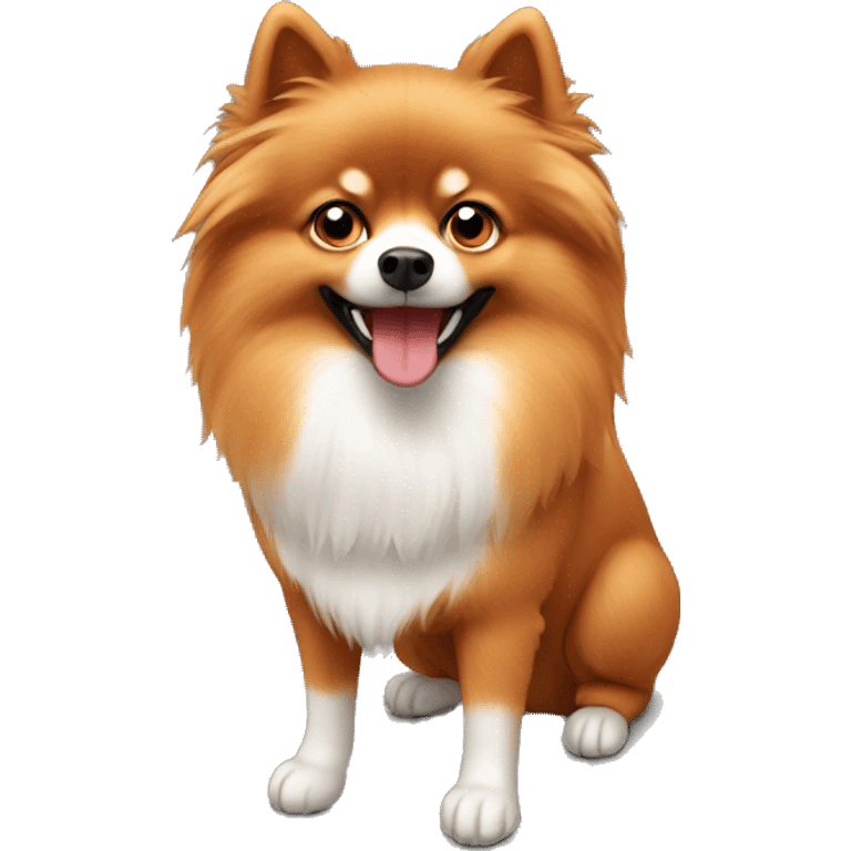 Red Spitz emoji