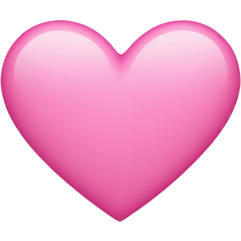 Pink heart emoji