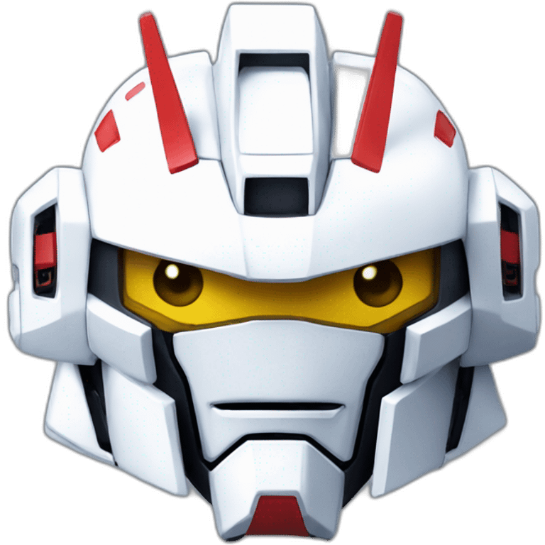 Gundam smiling emoji