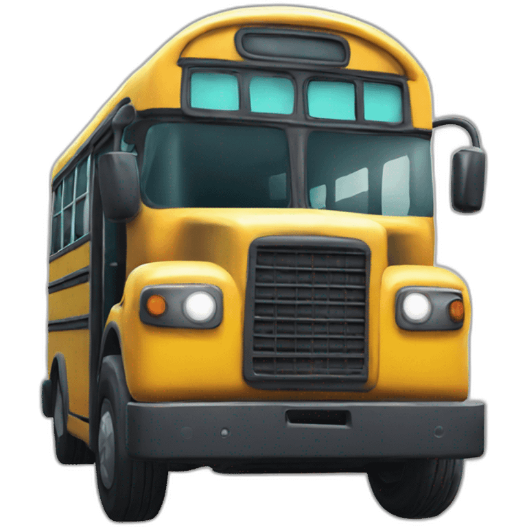 Fortnite bus emoji