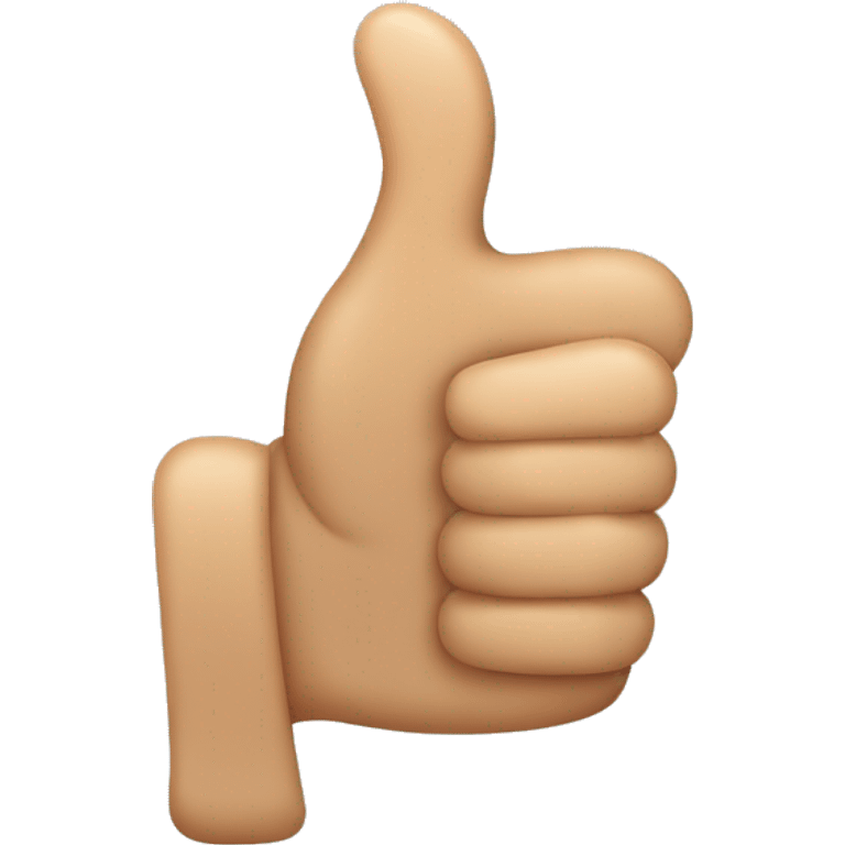 Thumbs up emoji