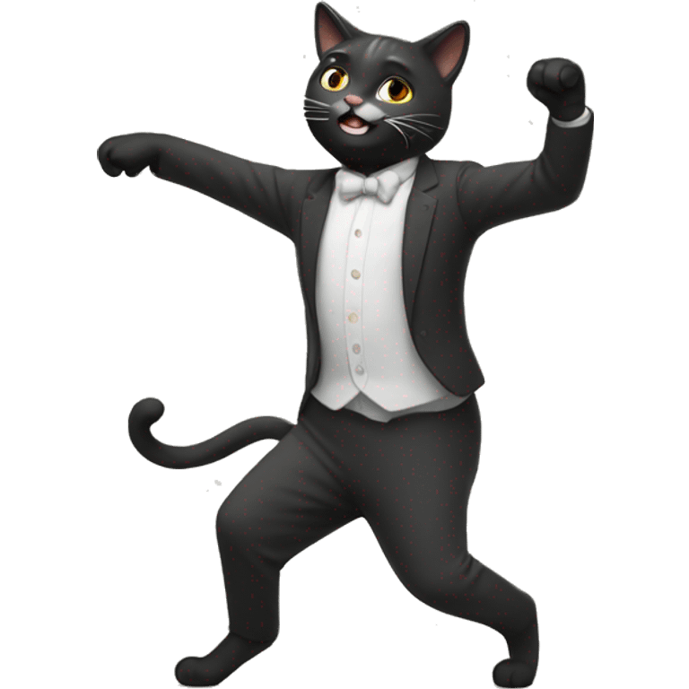 dancing cat emoji