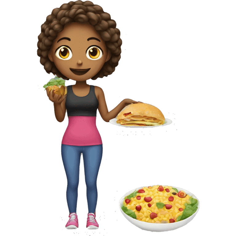 girl on a diet emoji