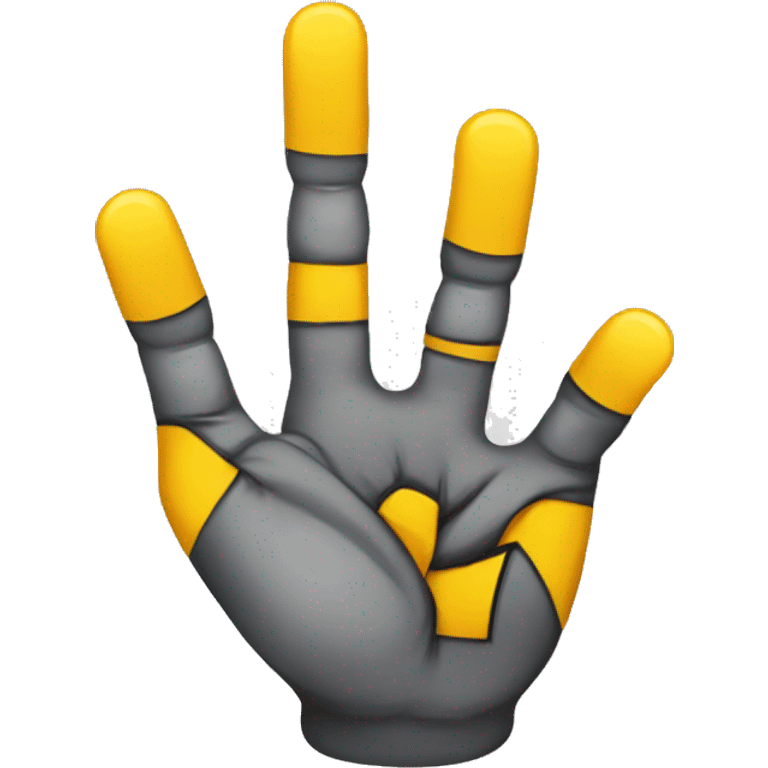 shocker hand emoji