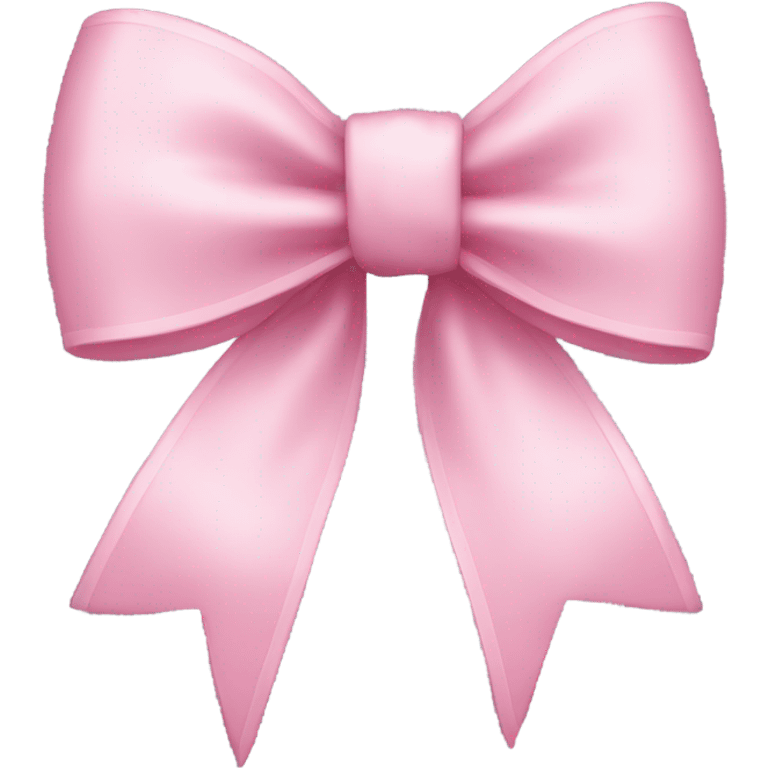 Light pink bow  emoji