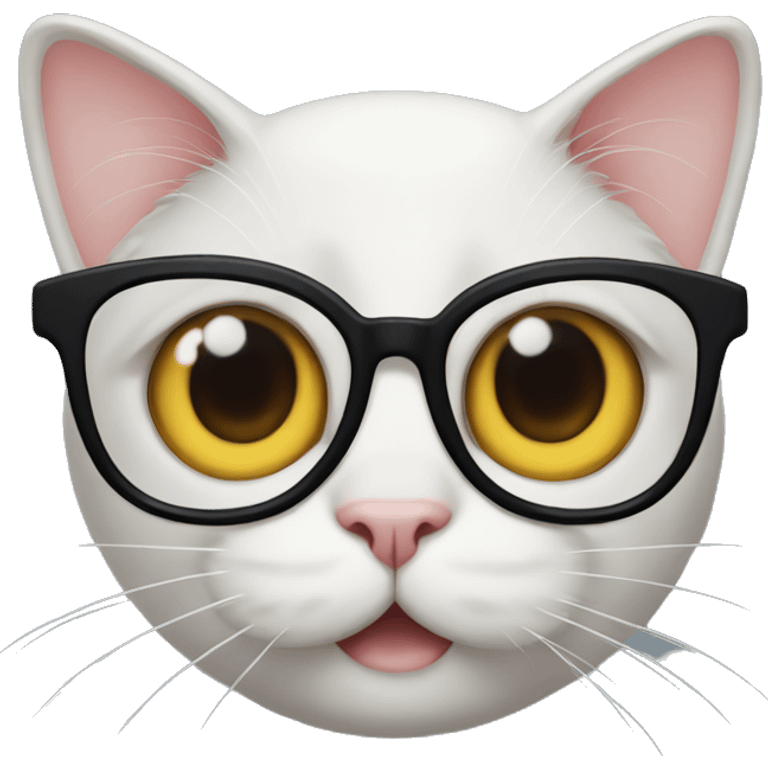 cat with four eyes emoji