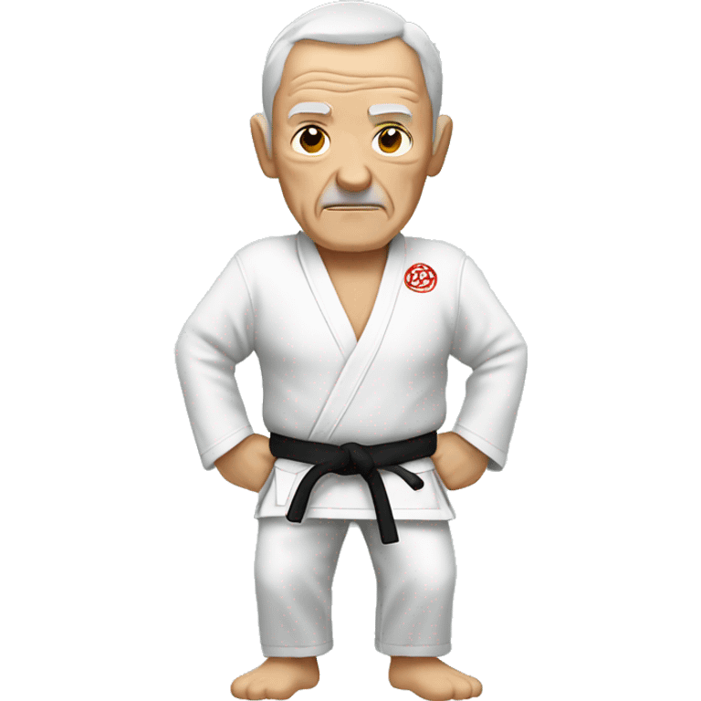 Old man jiu jitsu emoji