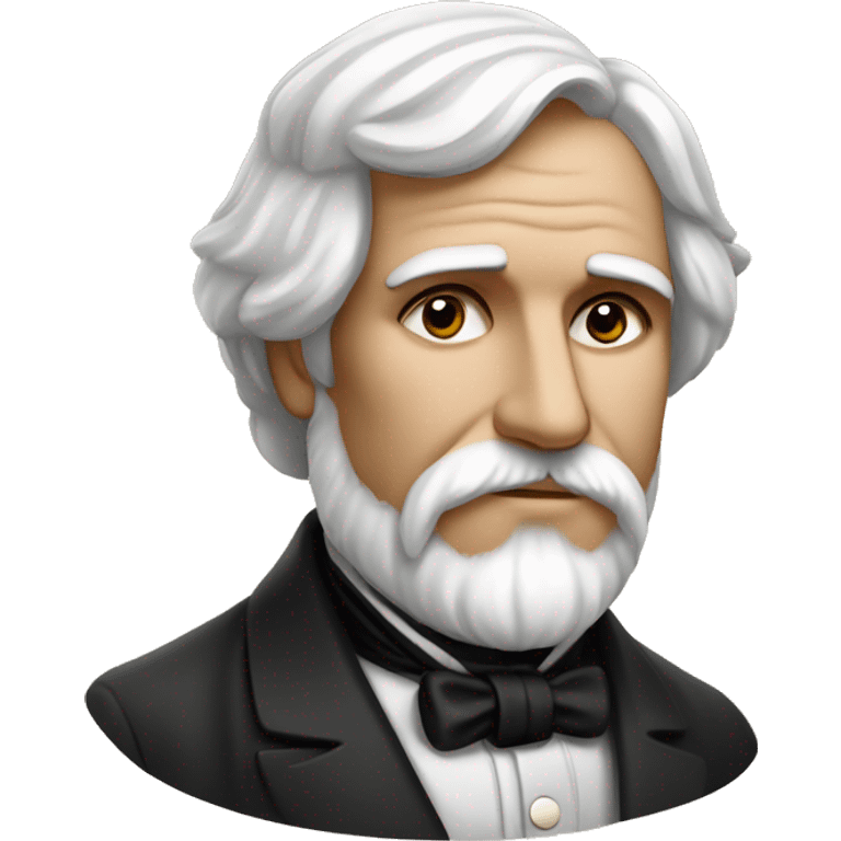 Ivan Turgenev Russian Author with a book emoji