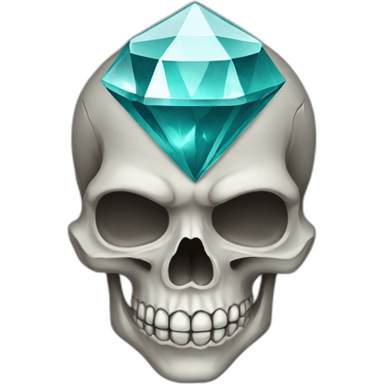 diamond skull emoji