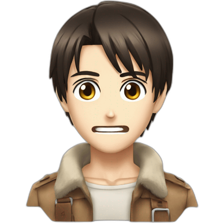 EREN from attack on titan   emoji