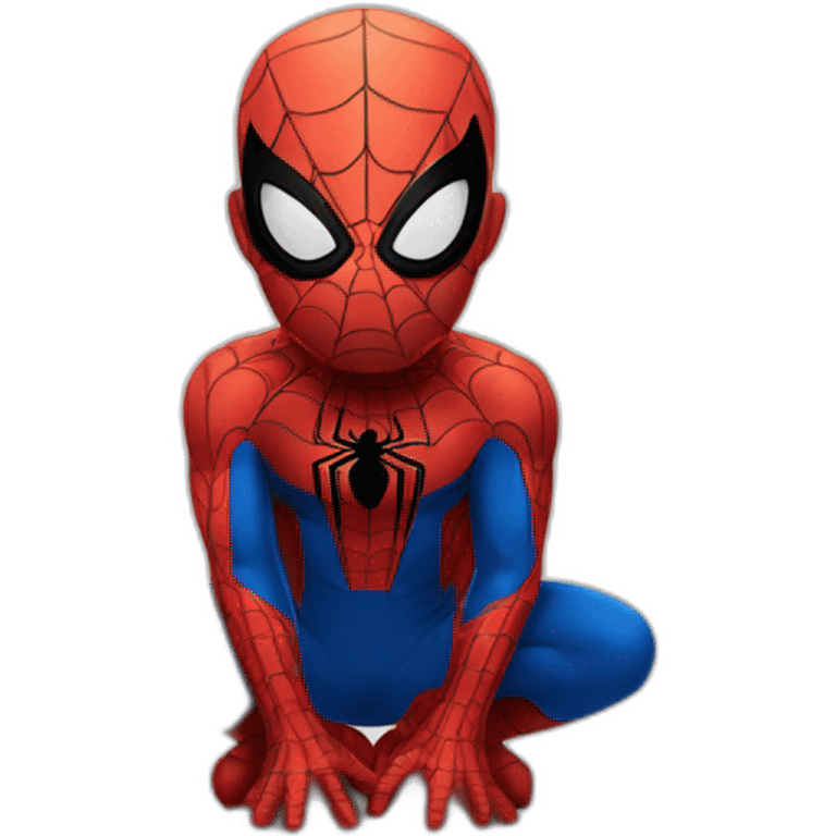 Spider man cochon emoji