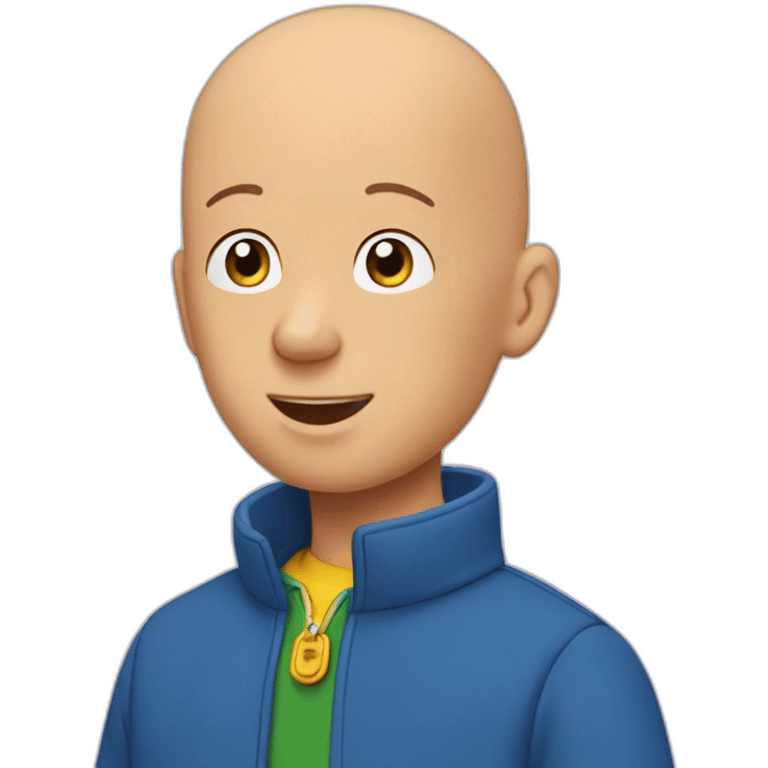 caillou chamailow  emoji