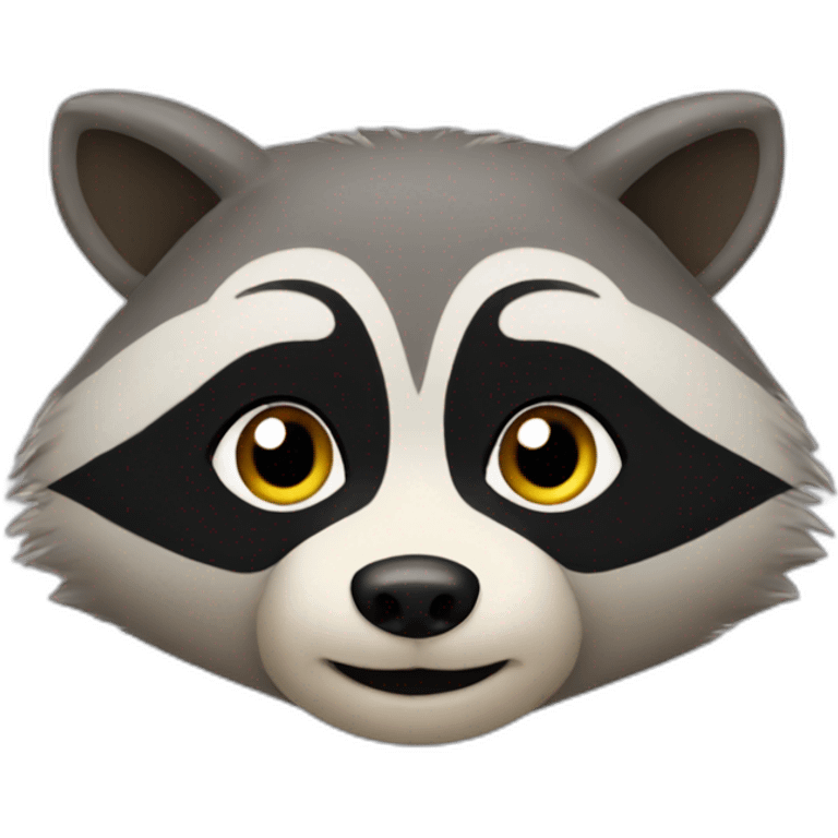 Raccoon macdonalds emoji